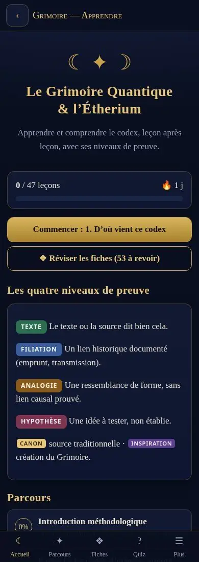 Appli Apprendre